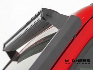 Jeep Wrangler JL Lighting Upgrade - 50in Windshield Mount - Black Series w/ White DRL - Dual Row LED Jeep Wrangler JL Lighting Upgrade - 50in Windshield Mount - Black Series w/ White DRL - Dual Row LED